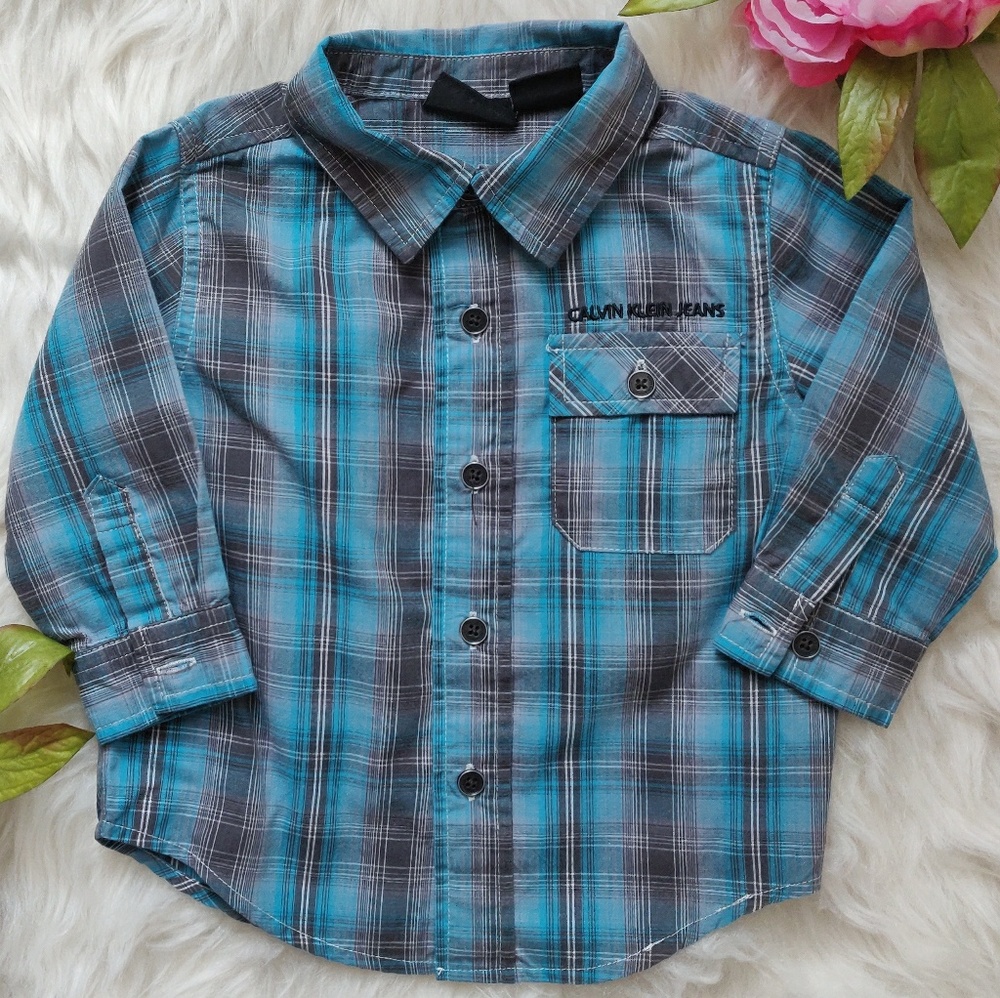 Calvin Klein Long Sleeve Button Shirt